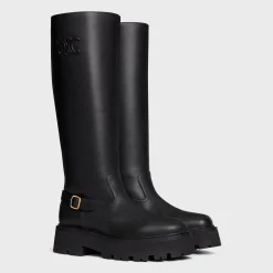CELINE BULKY HIGH BOOT in Calfskin