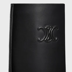 CELINE BULKY HIGH BOOT in Calfskin