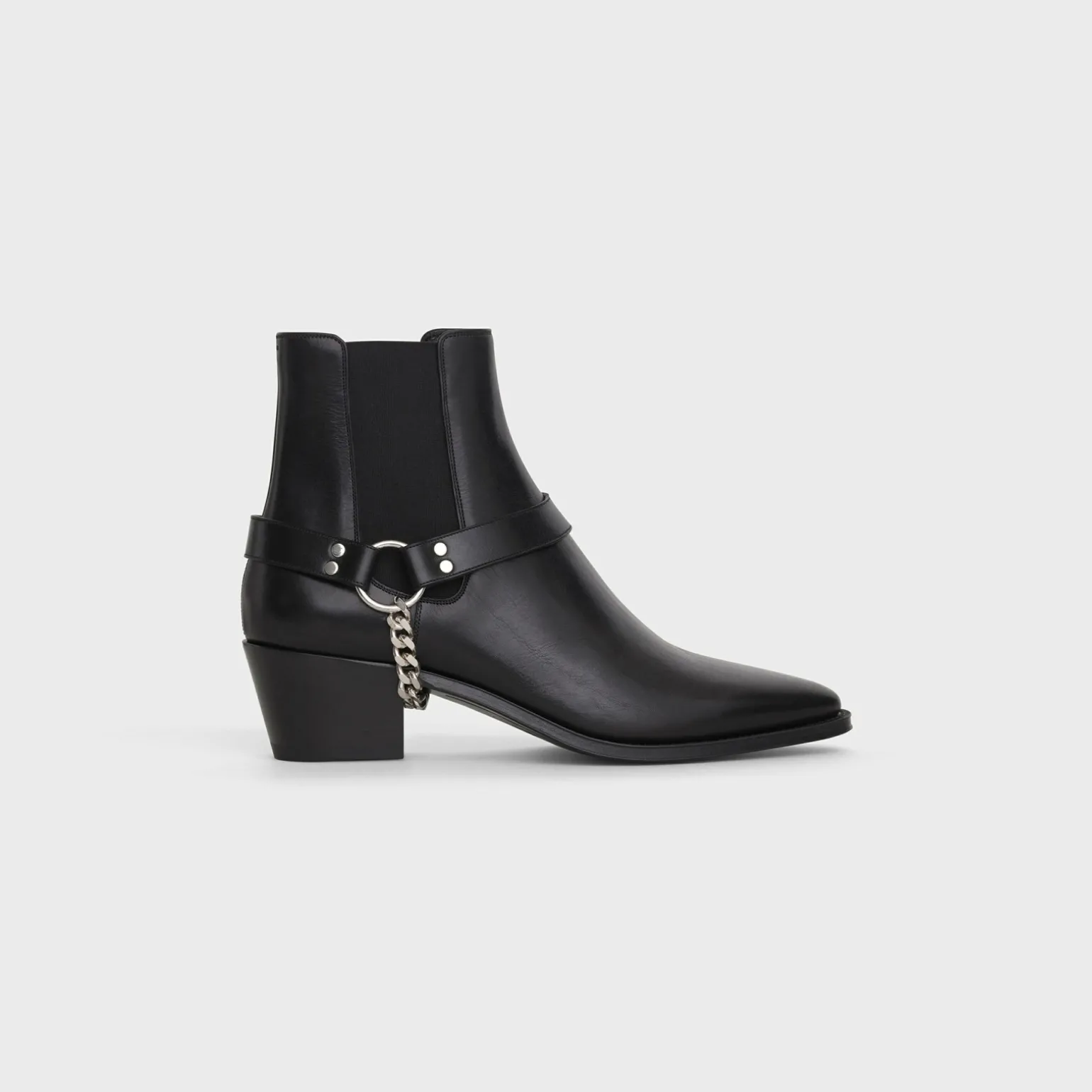 CELINE CAMARGUE Biker chelsea boot in Calfskin