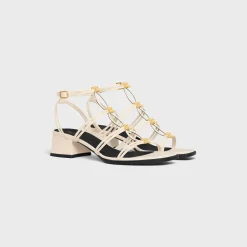 CELINE CLEMENCE MULTI TRIOMPHE SANDAL in LAMBSKIN