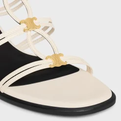 CELINE CLEMENCE MULTI TRIOMPHE SANDAL in LAMBSKIN