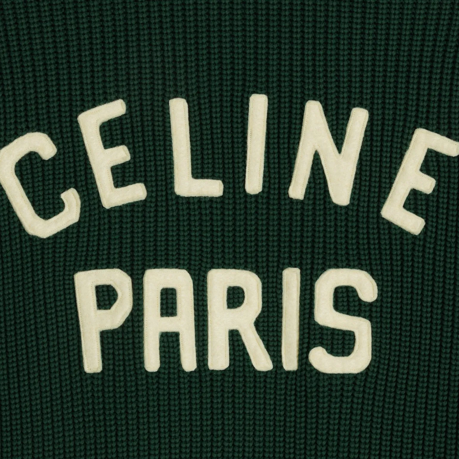 celine college cardigan in cotton
