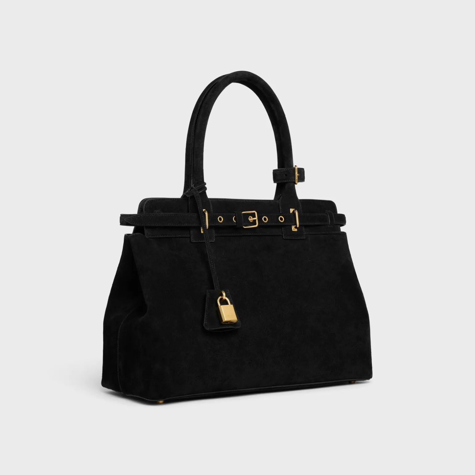 CELINE CONTI BAG in SUEDE CALFSKIN
