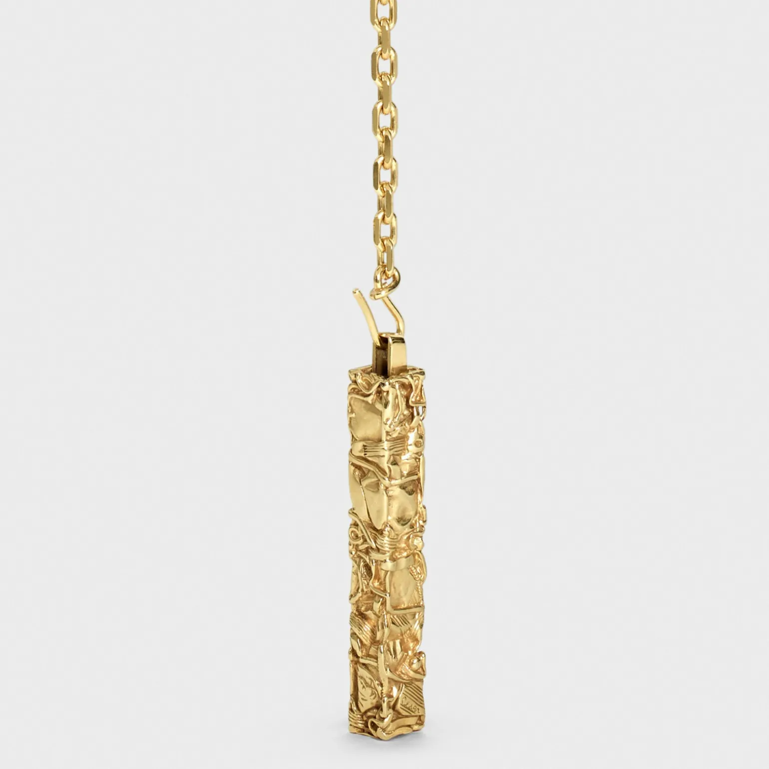 Celine César Project Compression Necklace in Vermeil