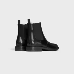 CELINE DONAVAN CHELSEA BOOT in POLISHED BULL