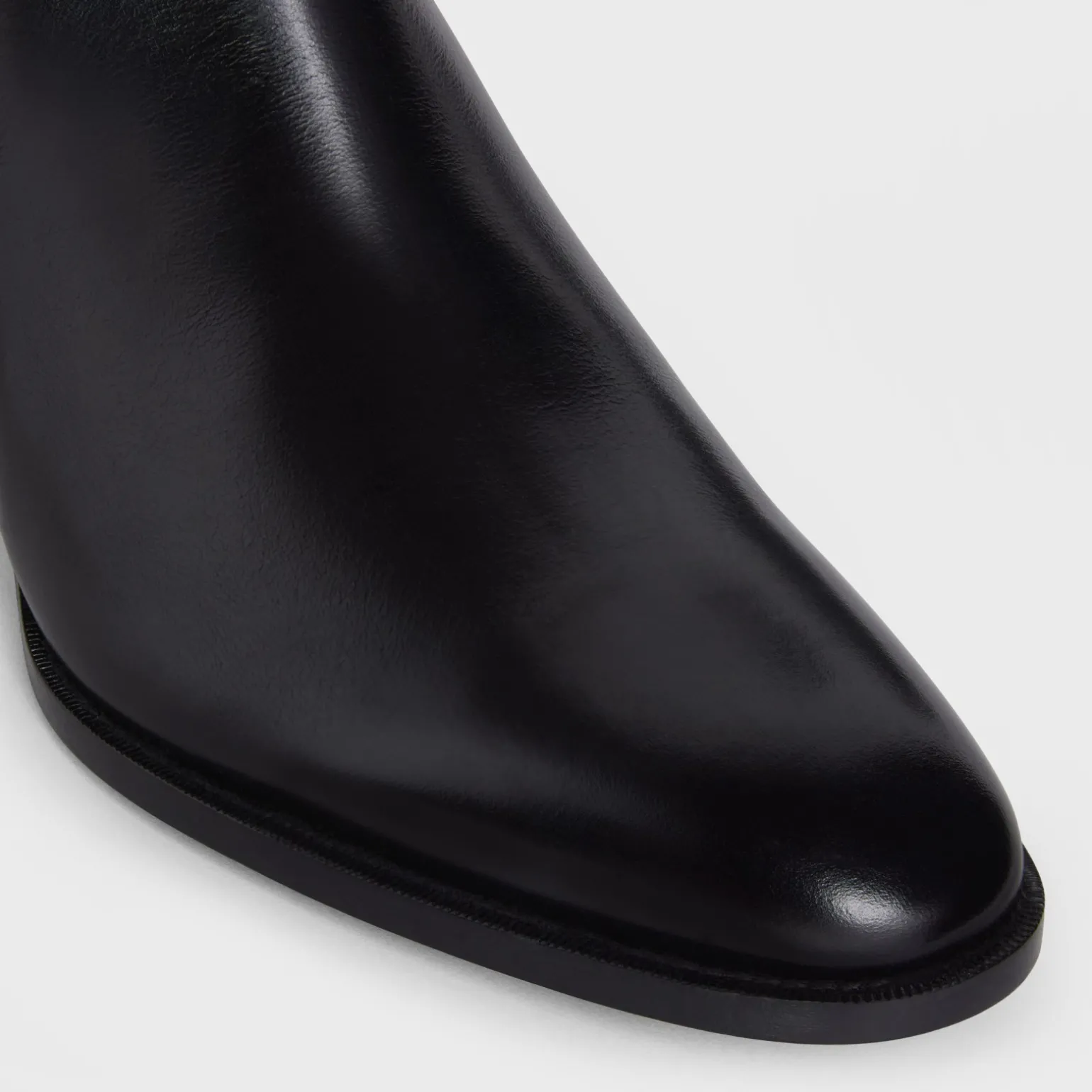 CELINE DRUGSTORE JODHPUR BOOT in Shiny calfskin