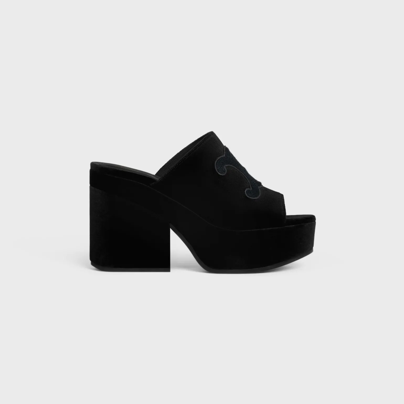 CELINE ELENA MULE in VELVET