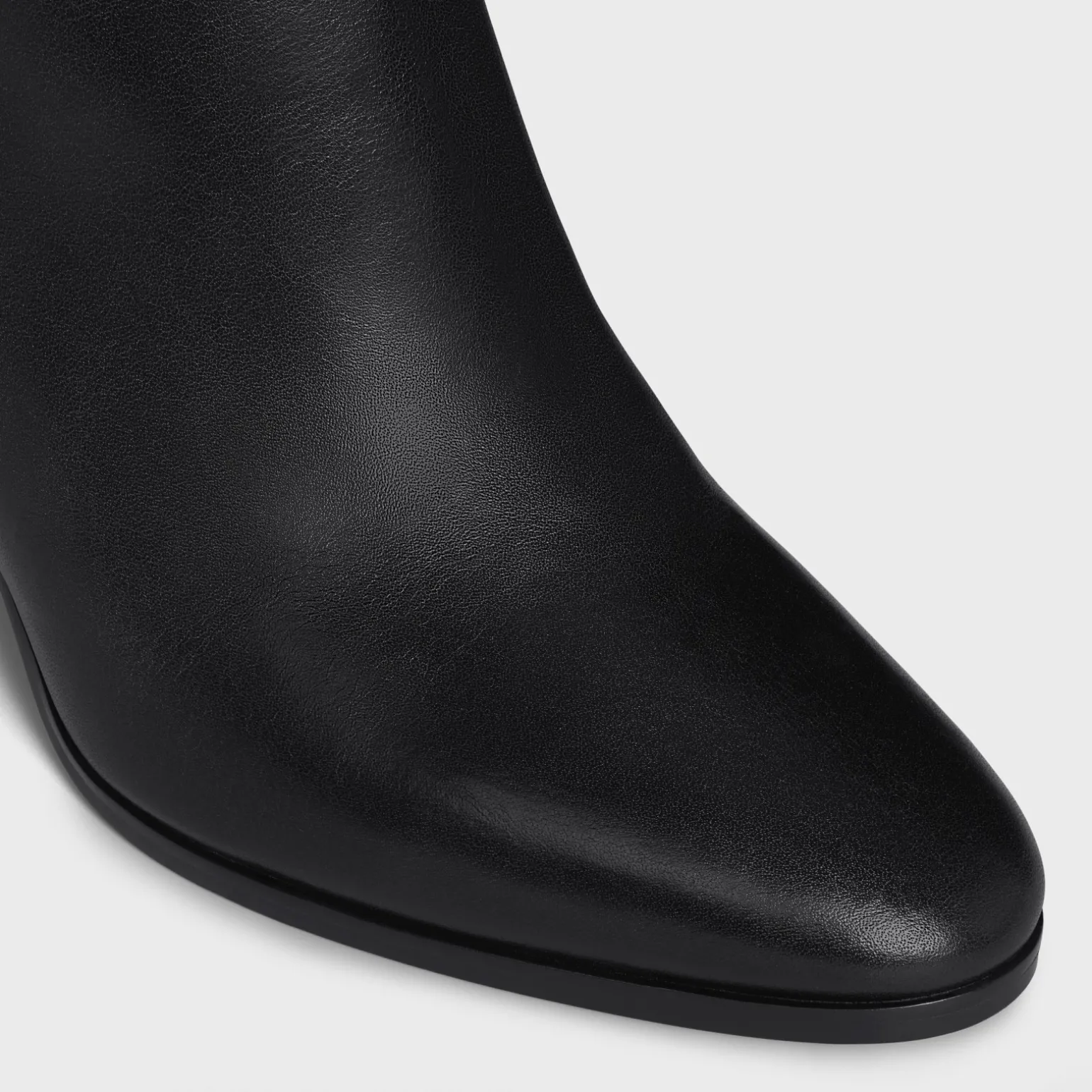 CELINE GARANCE TRIOMPHE STRAP HIGH BOOT in CALFSKIN