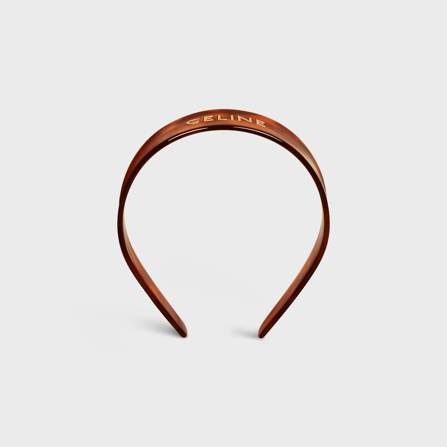 Celine Headband in Acetate and Steel