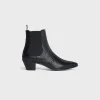 CELINE HECTOR CHELSEA BOOT in LIZARD STAMPED CALFSKIN AND PYTHON STAMPED CALFSKIN