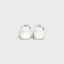 CELINE JOGGER LOW LACE-UP SNEAKER in CALFSKIN & SUEDE CALFSKIN