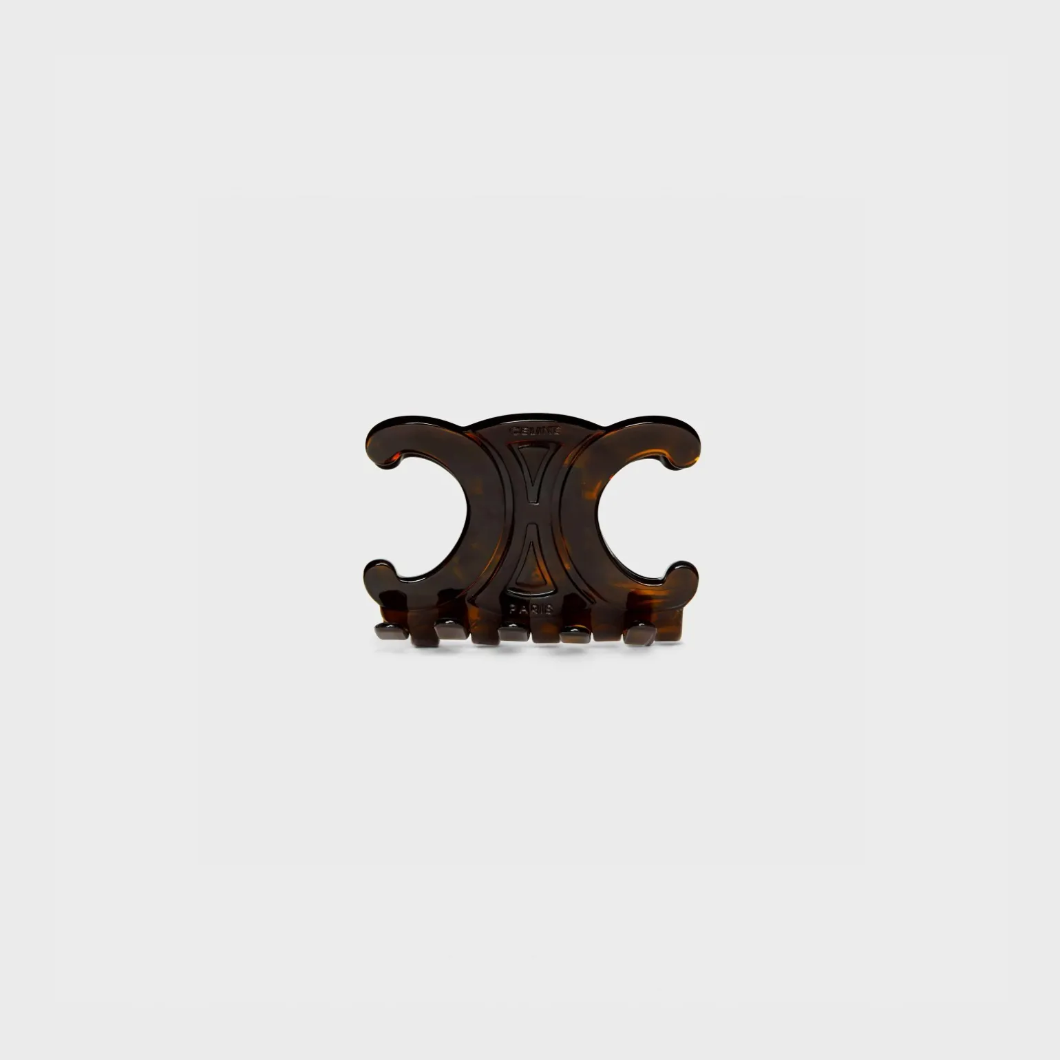Celine Large Hair Claw in Acetate