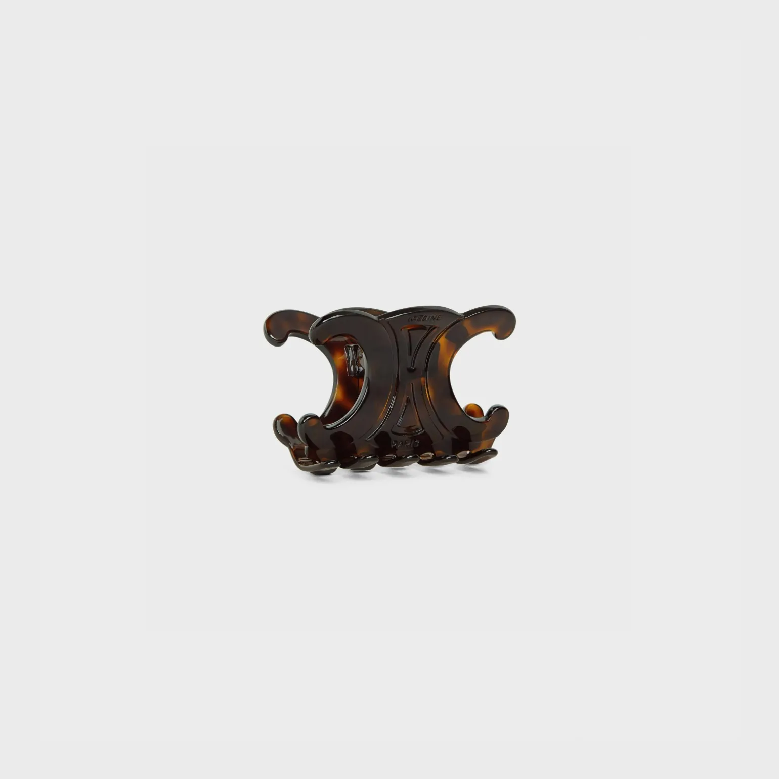 Celine Large Hair Claw in Acetate