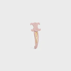 Celine Large Snap Hair Clip in Acetate and Steel