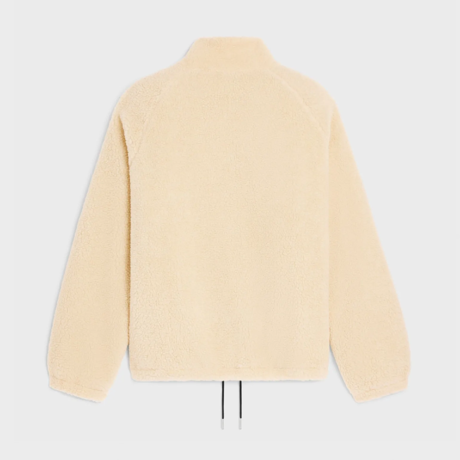 celine loose jacket in jersey fleece