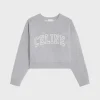 celine loose sweatshirt in cotton fleece