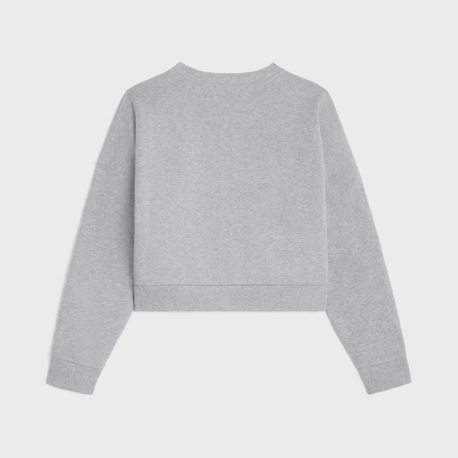 celine loose sweatshirt in cotton fleece