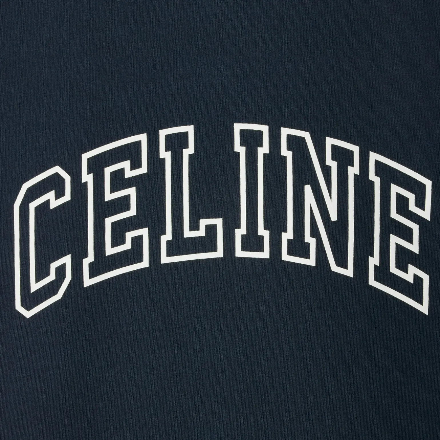 celine loose sweatshirt in COTTON FLEECE