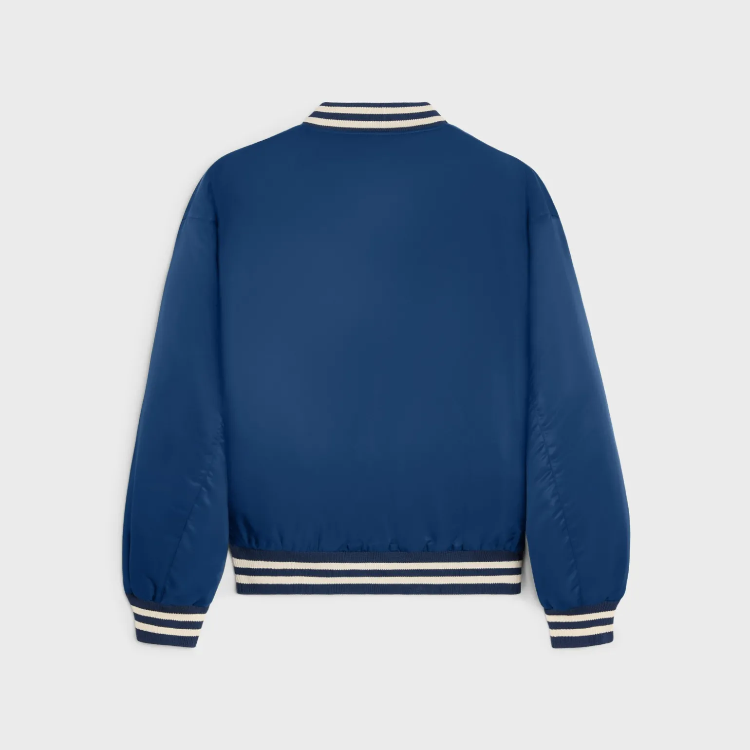 celine loose teddy jacket in nylon