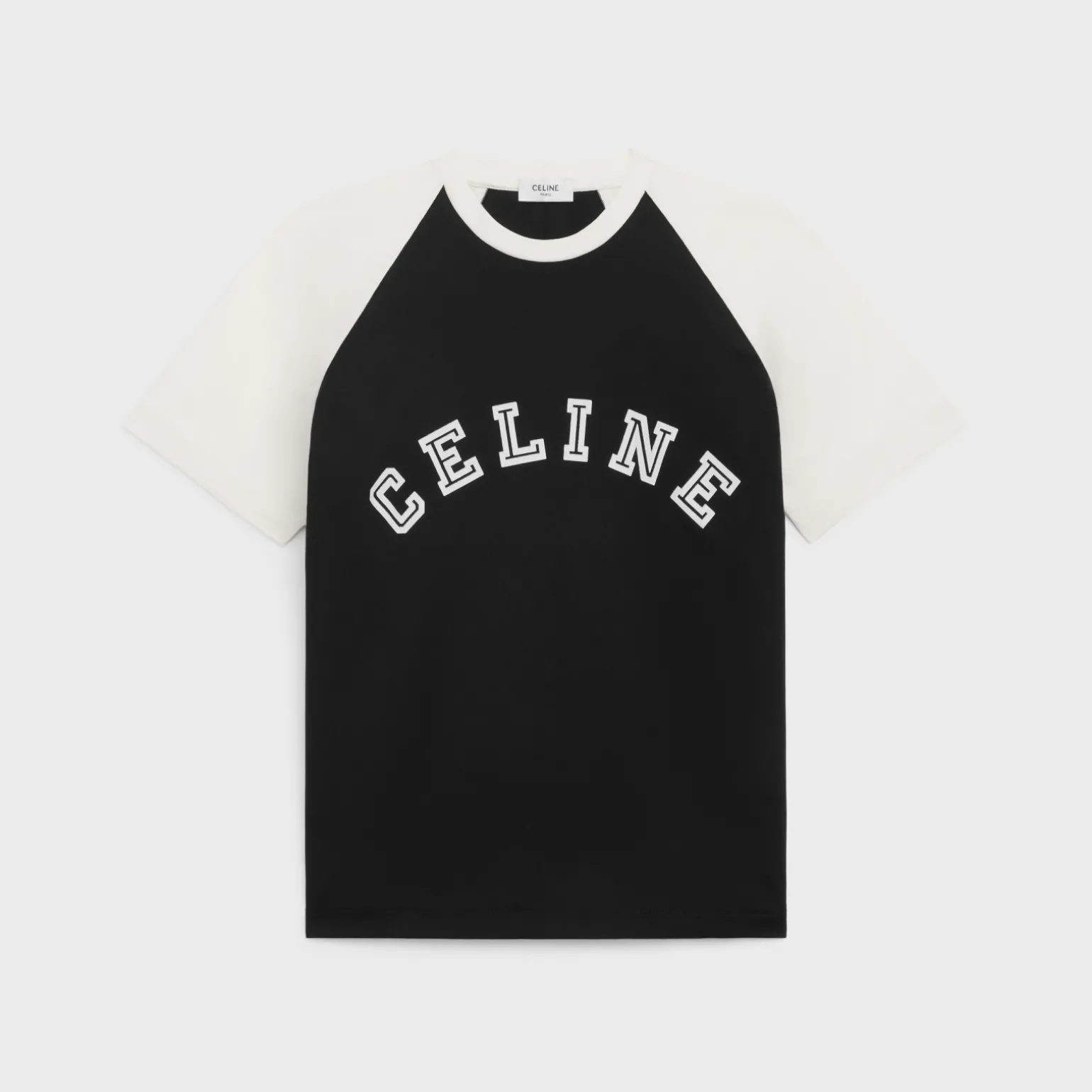 celine loose t-shirt in cotton jersey