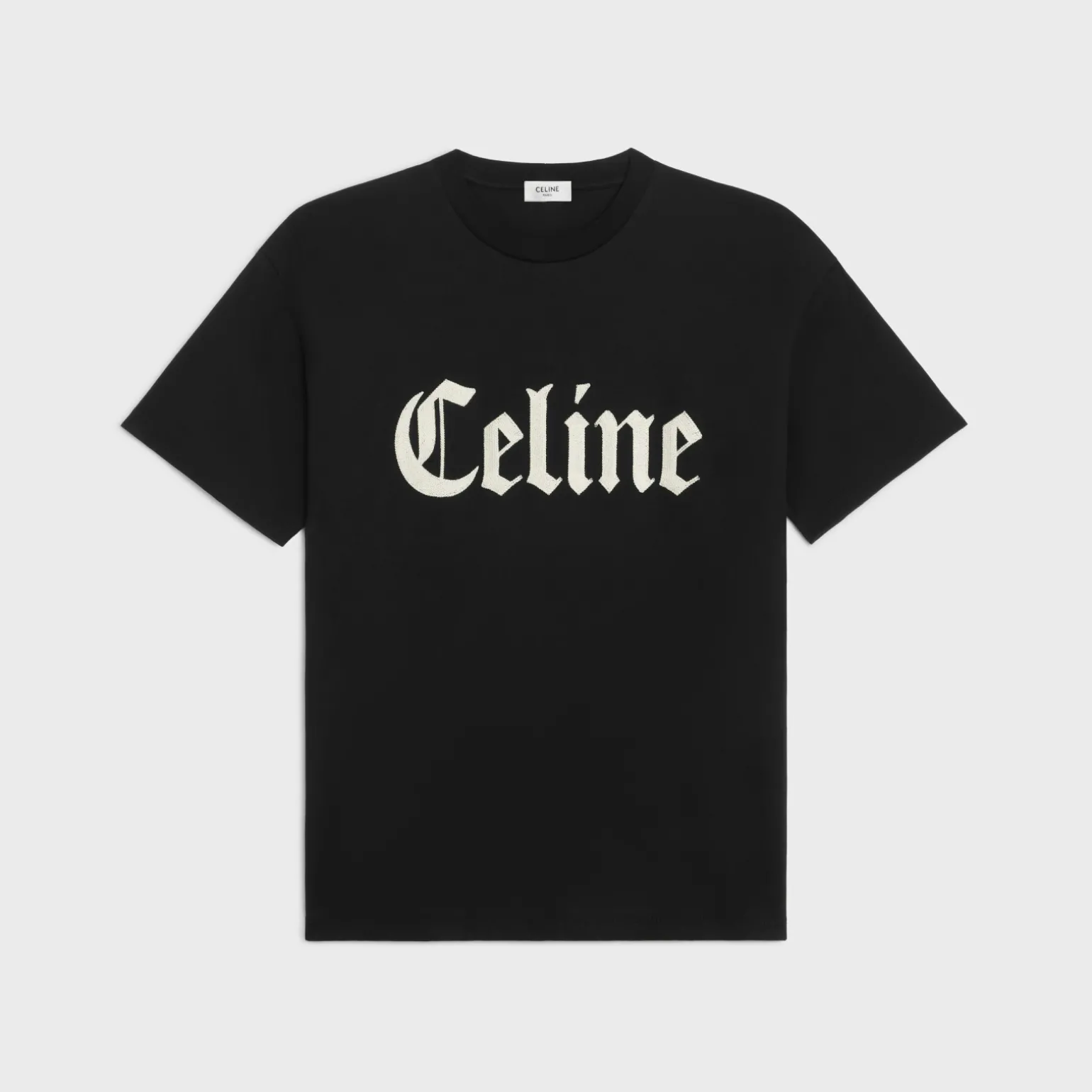 celine loose t-shirt in cotton jersey