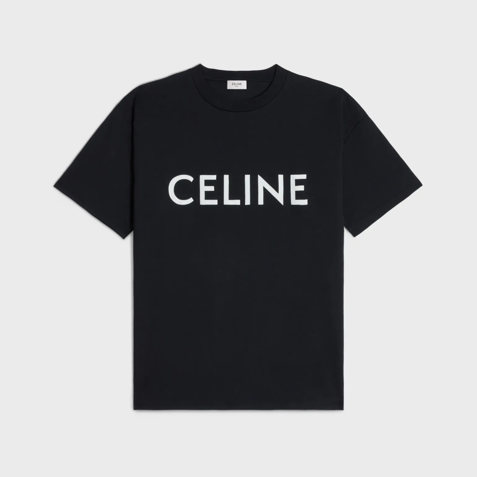 CELINE LOOSE T-SHIRT IN COTTON JERSEY
