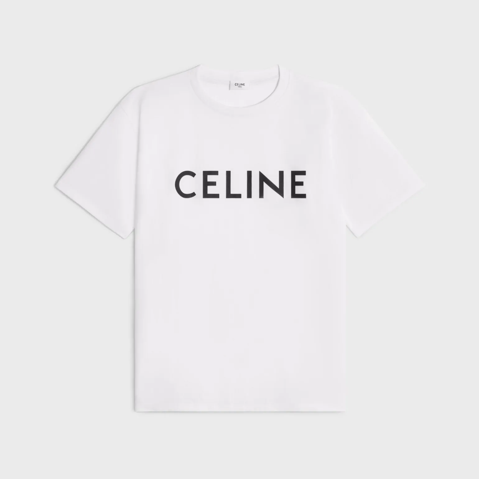 CELINE LOOSE T-SHIRT IN COTTON JERSEY