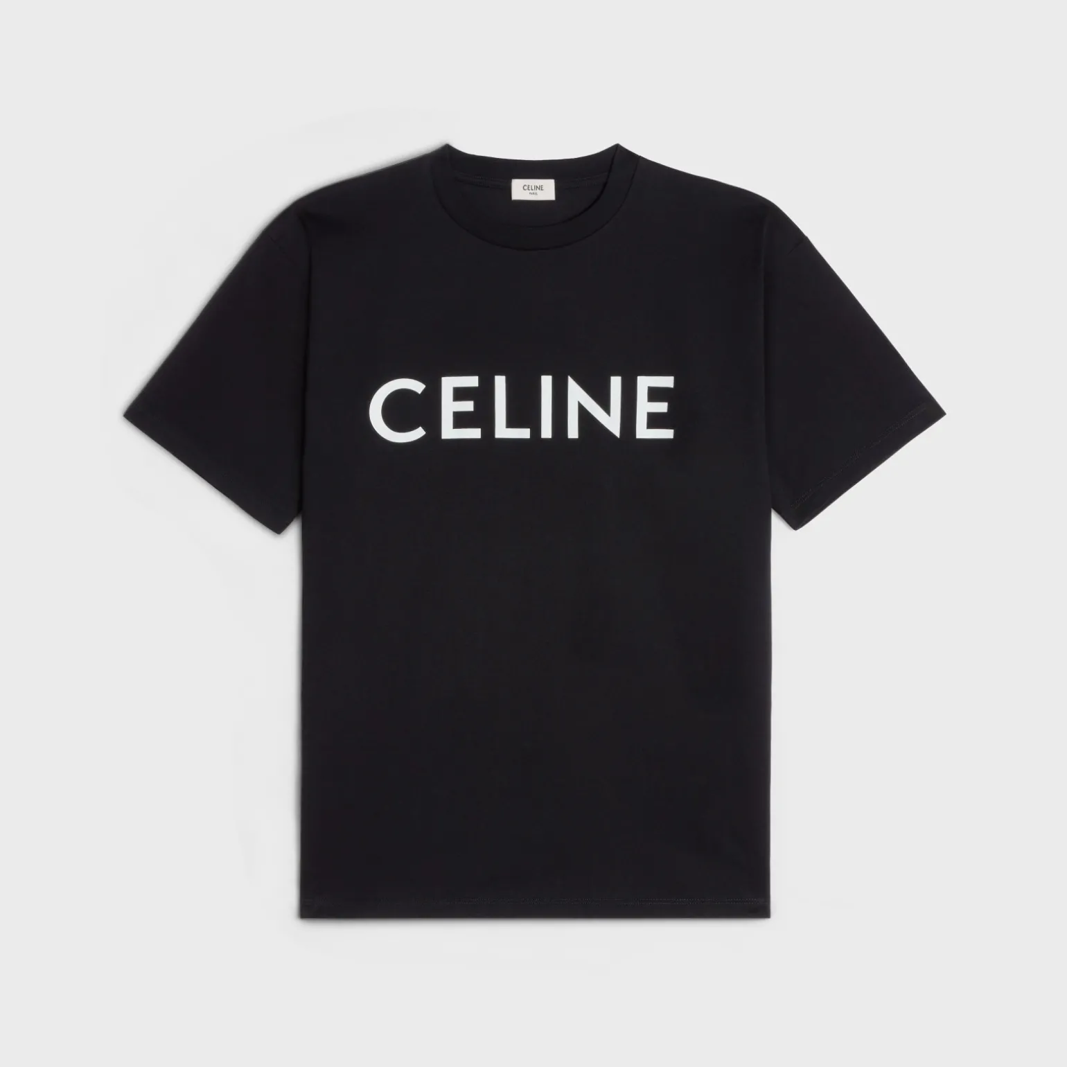 CELINE LOOSE T-SHIRT IN COTTON JERSEY