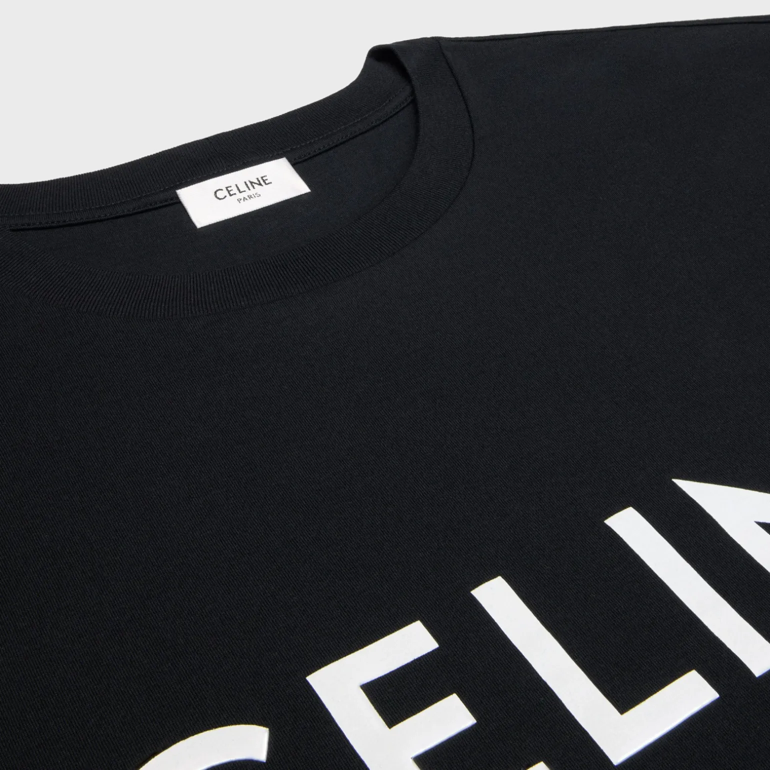 CELINE LOOSE T-SHIRT IN COTTON JERSEY