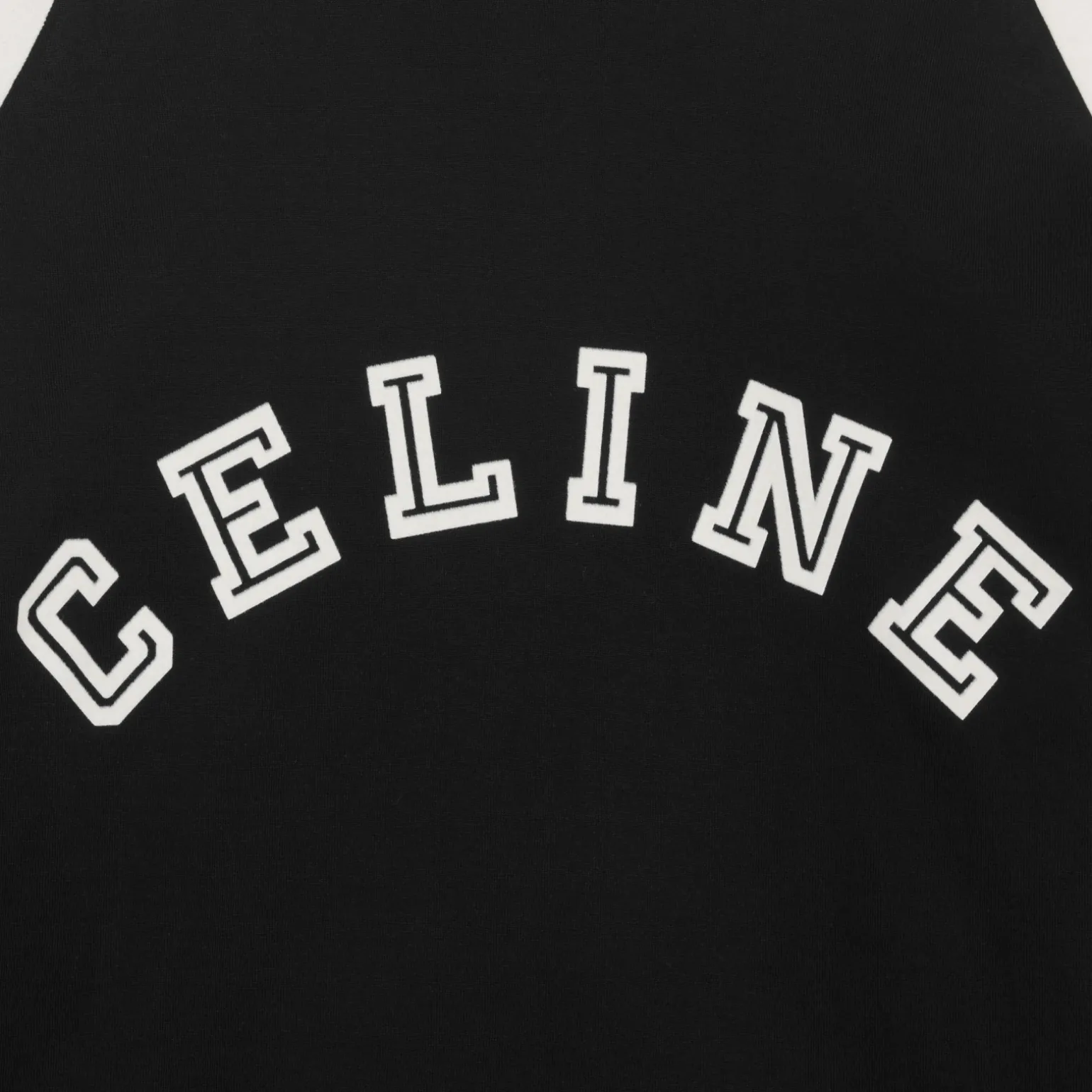 celine loose t-shirt in cotton jersey