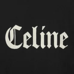 celine loose t-shirt in cotton jersey