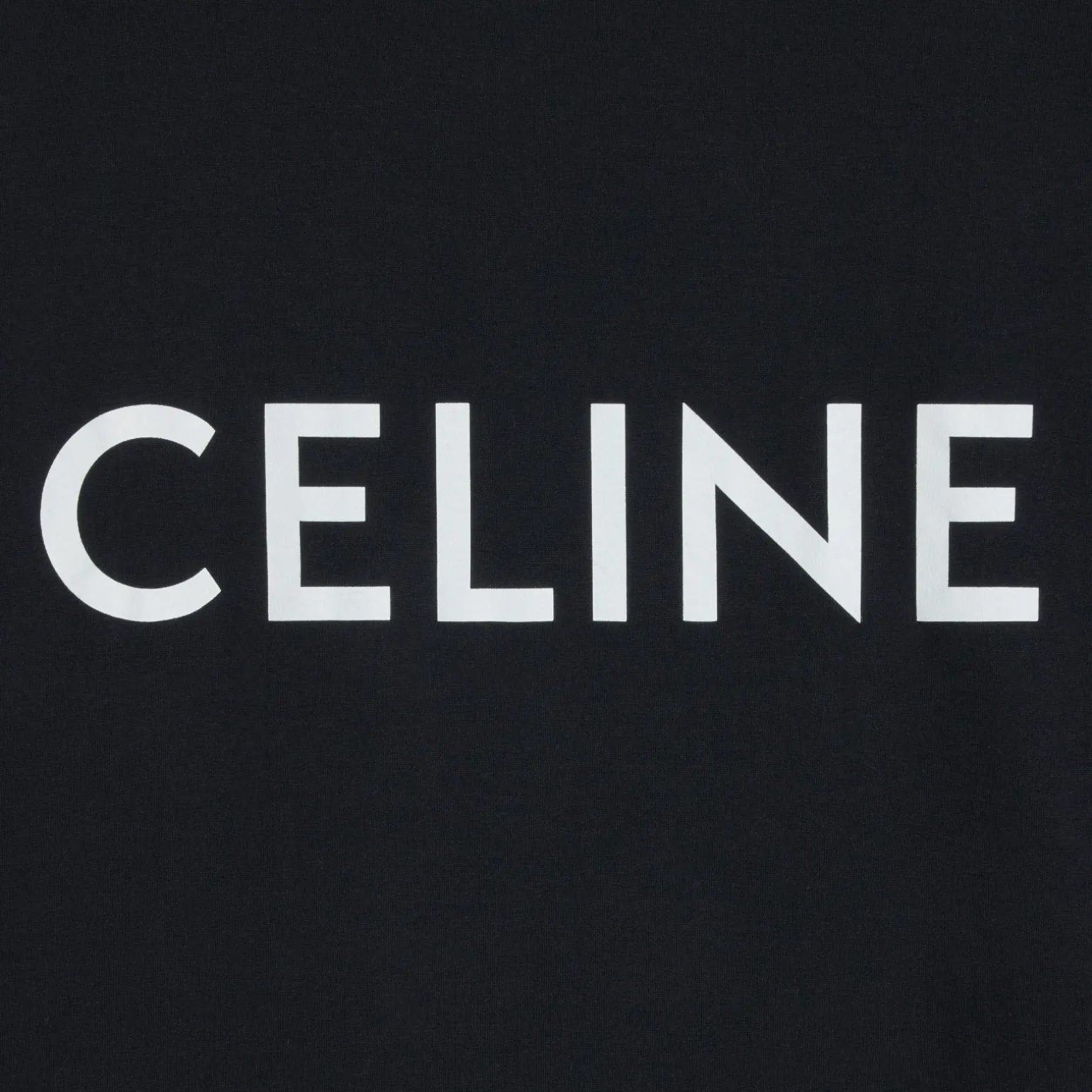 CELINE LOOSE T-SHIRT IN COTTON JERSEY