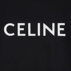 CELINE LOOSE T-SHIRT IN COTTON JERSEY