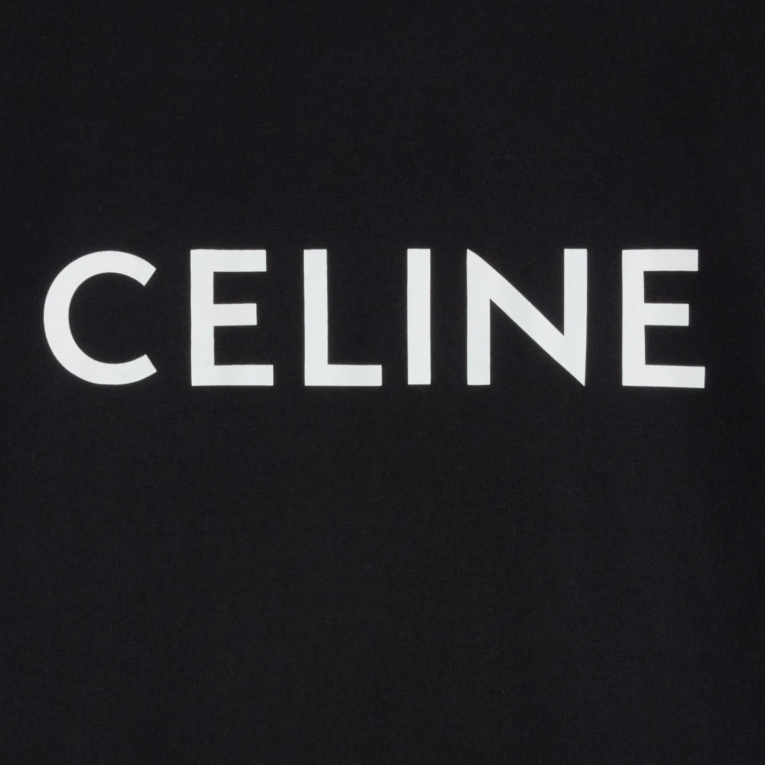 CELINE LOOSE T-SHIRT IN COTTON JERSEY