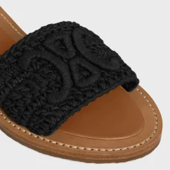 CELINE LYMPIA MULE in TRIOMPHE KNITTED COTTON