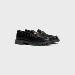 CELINE MARGARET TRIOMPHE LOAFER in POLISHED BULL