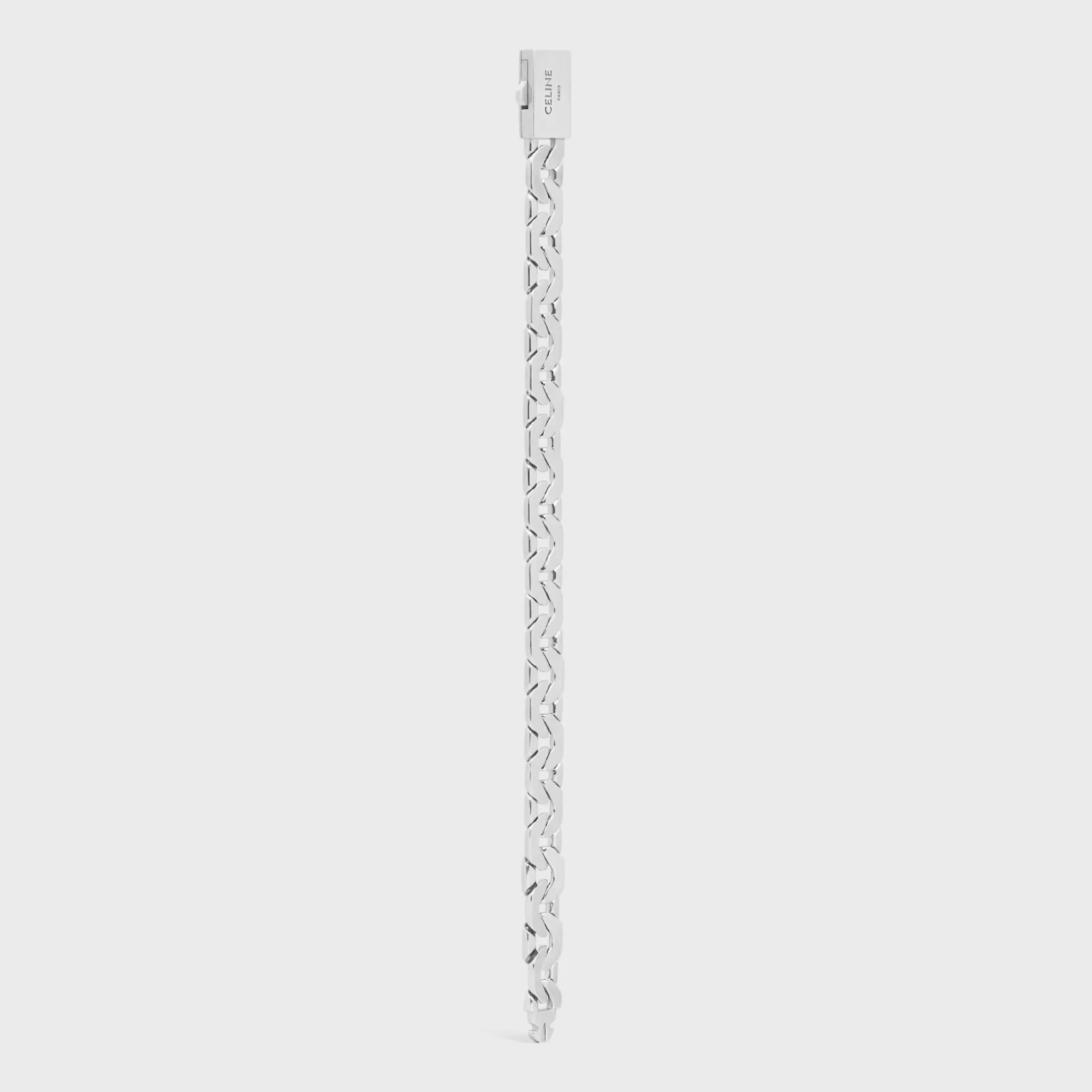 Celine Mesh Bracelet in Sterling Silver with Rhodium finish