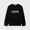 celine oversized sweater in ribbed wool