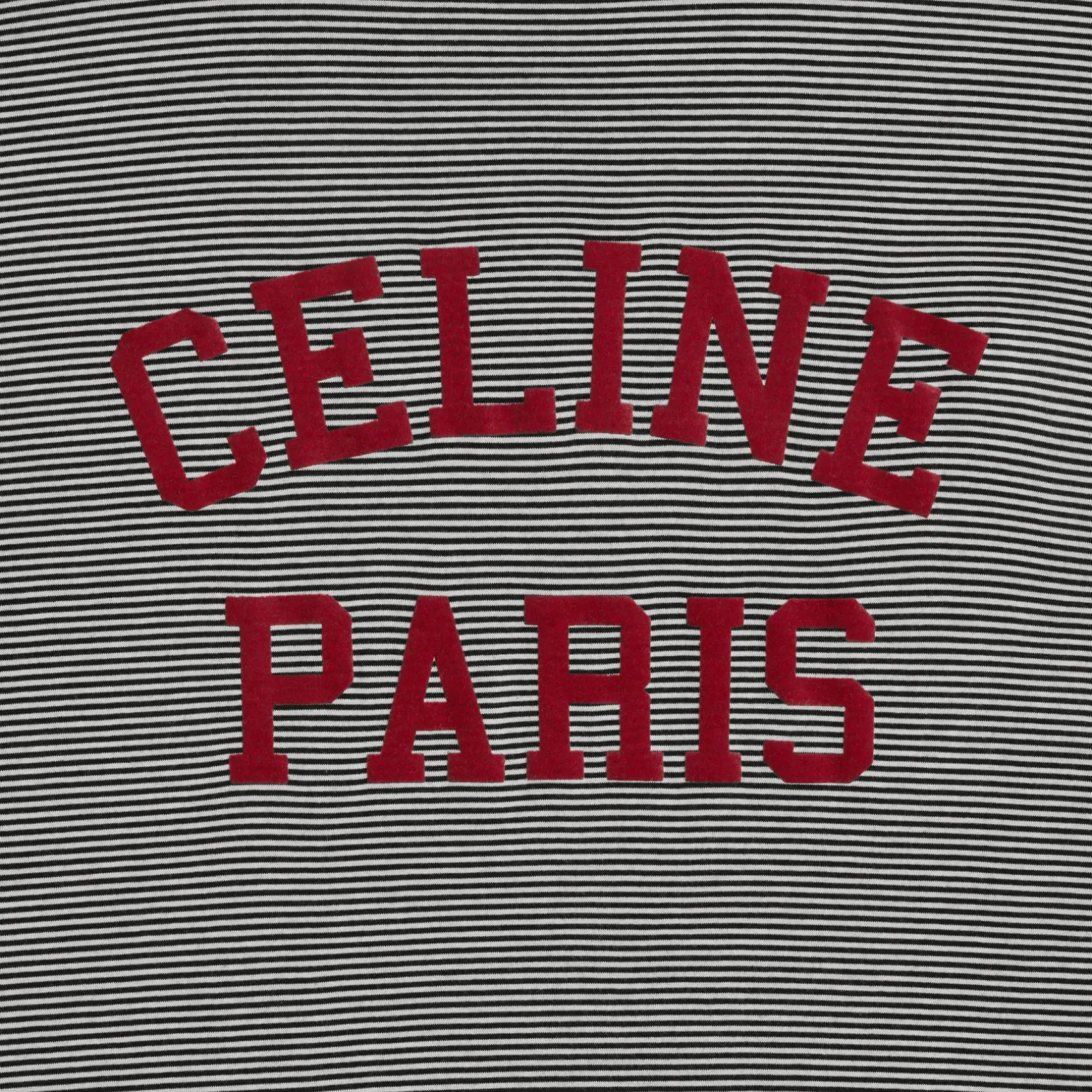 CELINE PARIS loose t-shirt in cotton jersey