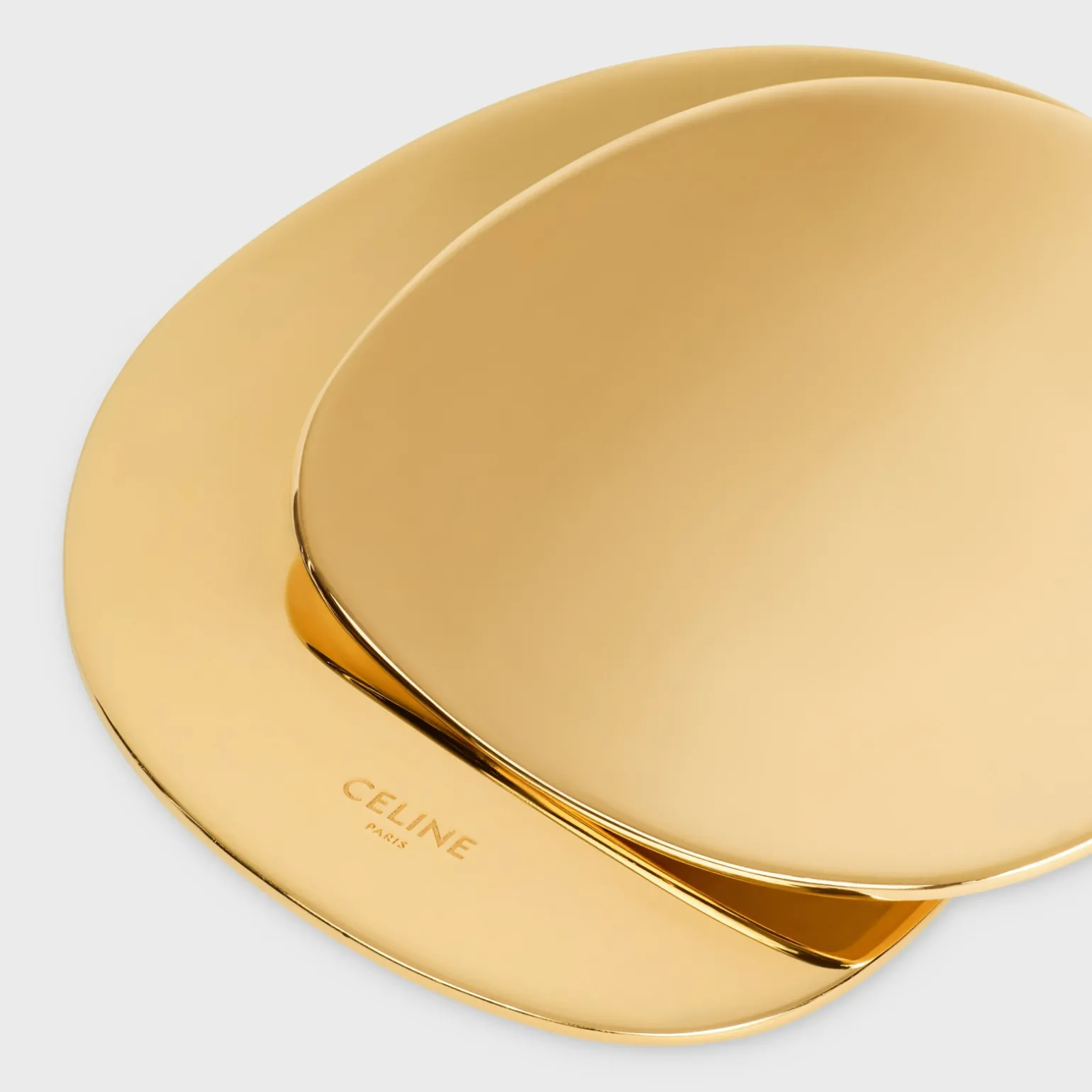 Celine Petale Ring in Brass with Gold Finish
