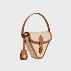 CELINE PETANQUE GAME IN TEXTILE AND CALFSKIN