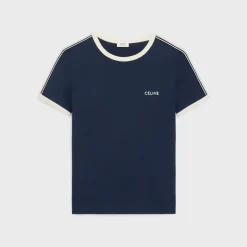 celine regular t-shirt in cotton jersey
