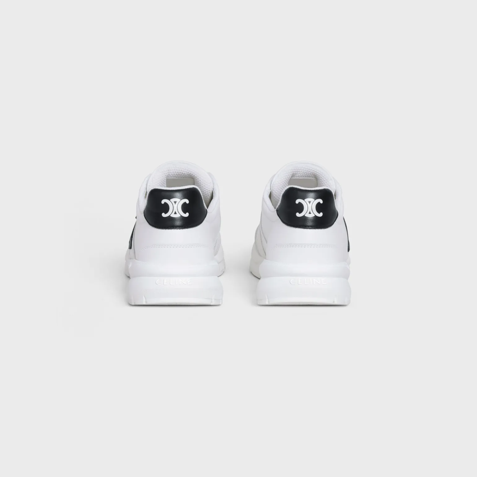 CELINE RUNNER CR-02 LOW LACE-UP SNEAKER in CALFSKIN