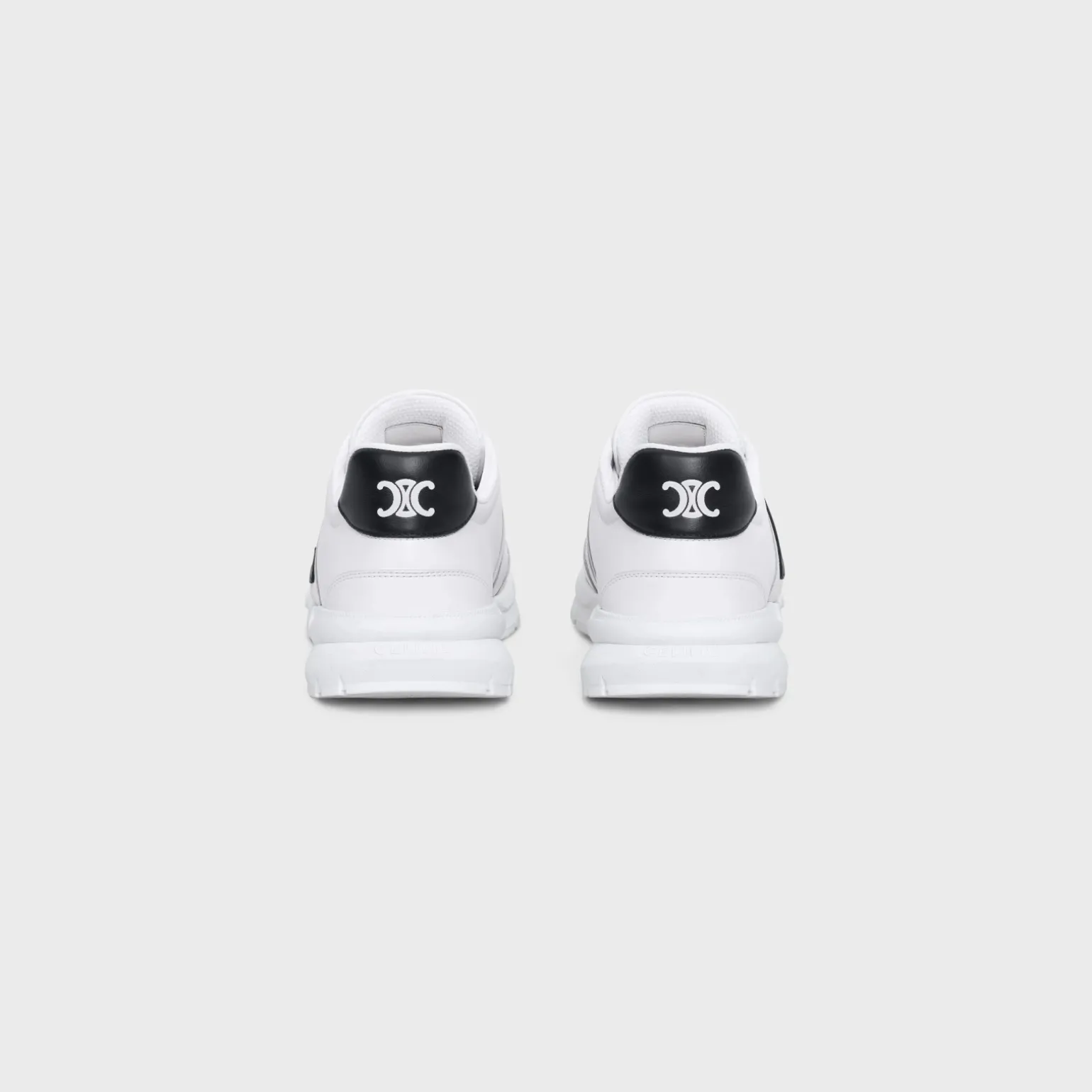 CELINE RUNNER CR-02 LOW LACE-UP SNEAKER in CALFSKIN