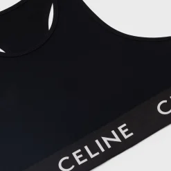CELINE sports bra in TECHNICAL JERSEY