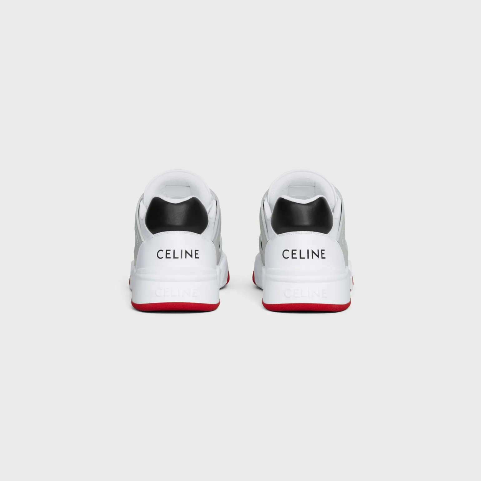 CELINE TRAINER CT-07 LOW LACE-UP SNEAKER in CALFSKIN