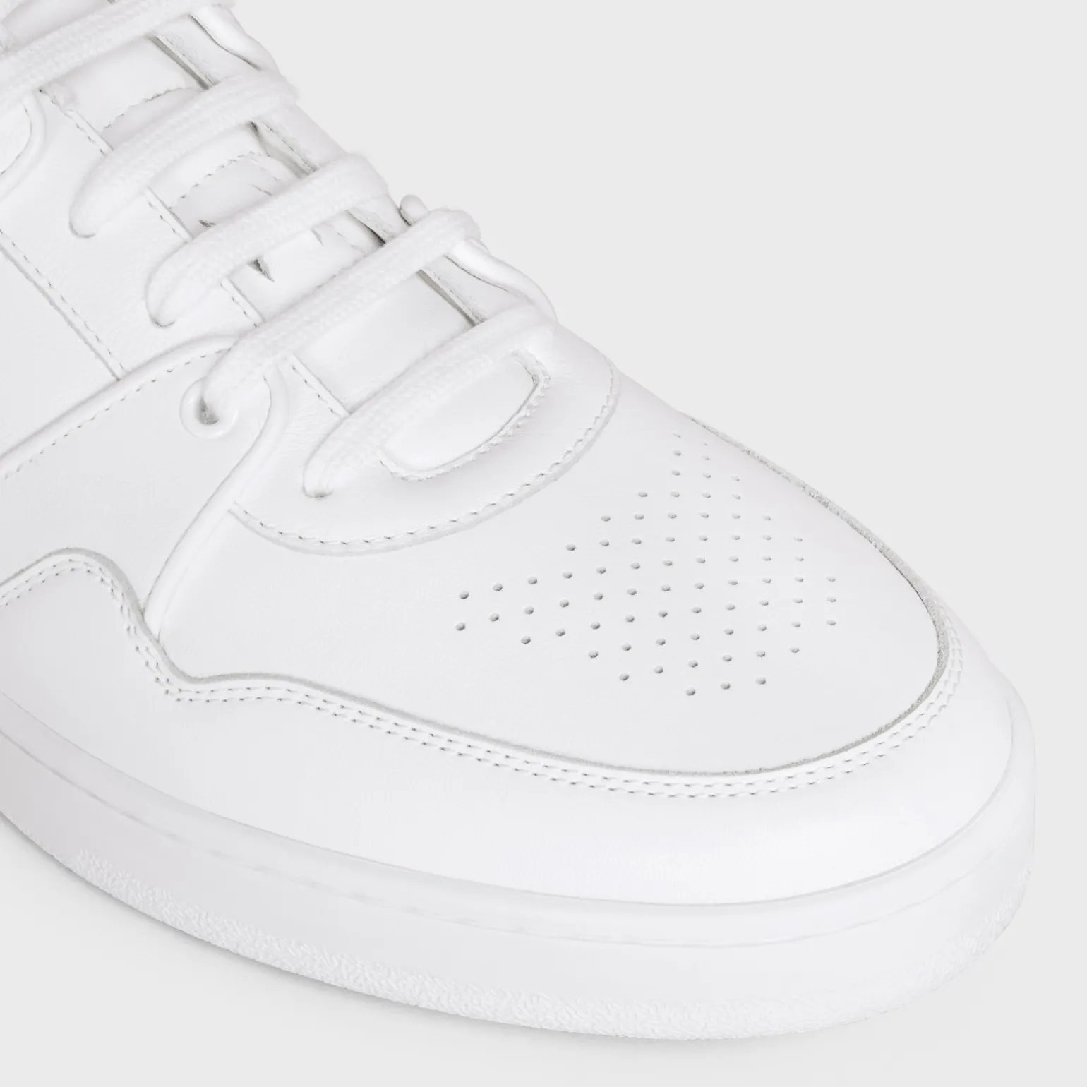 CELINE TRAINER CT-04 LOW LACE-UP SNEAKER in CALFSKIN