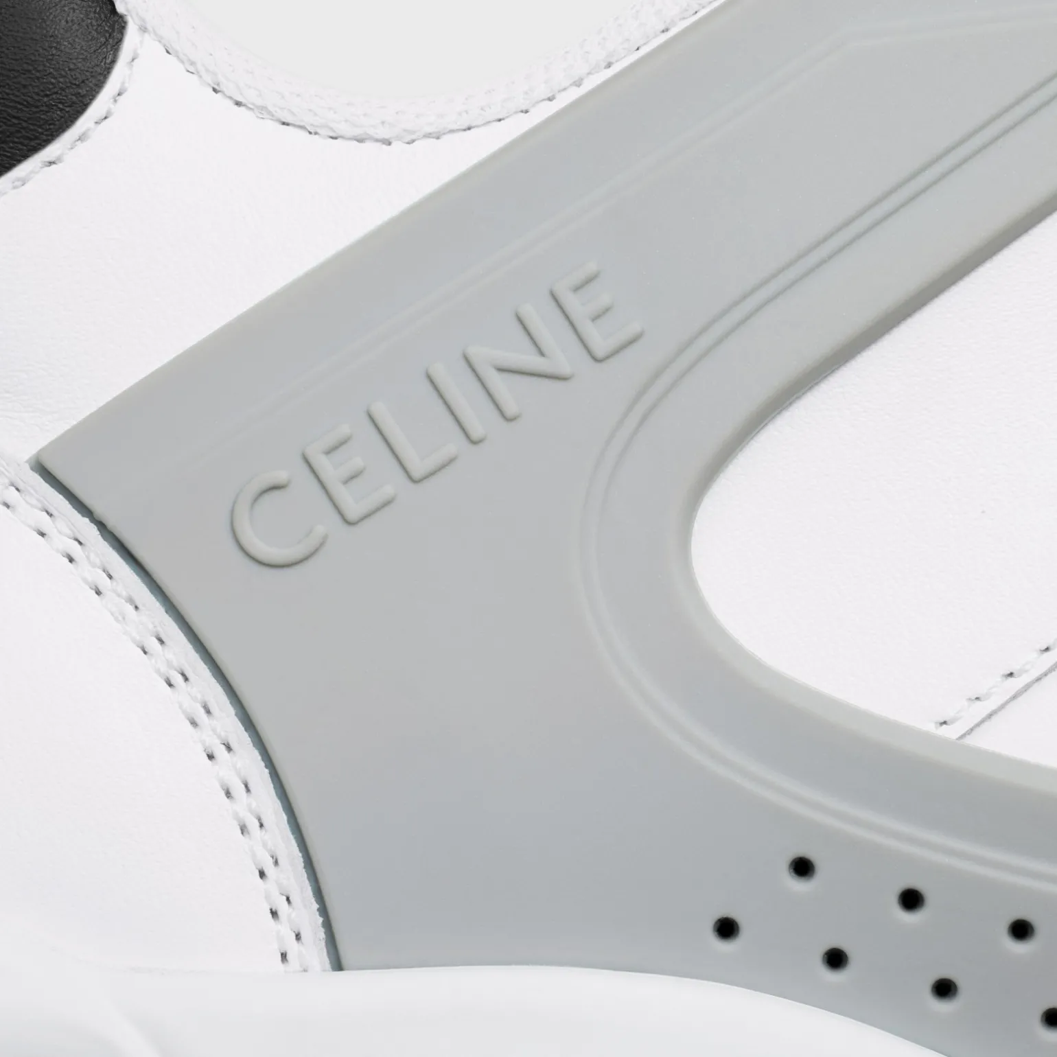 CELINE TRAINER CT-07 LOW LACE-UP SNEAKER in CALFSKIN