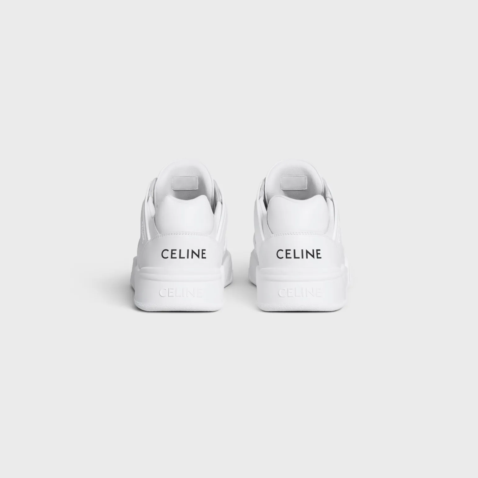 CELINE TRAINER CT-07 LOW LACE-UP SNEAKER in CALFSKIN