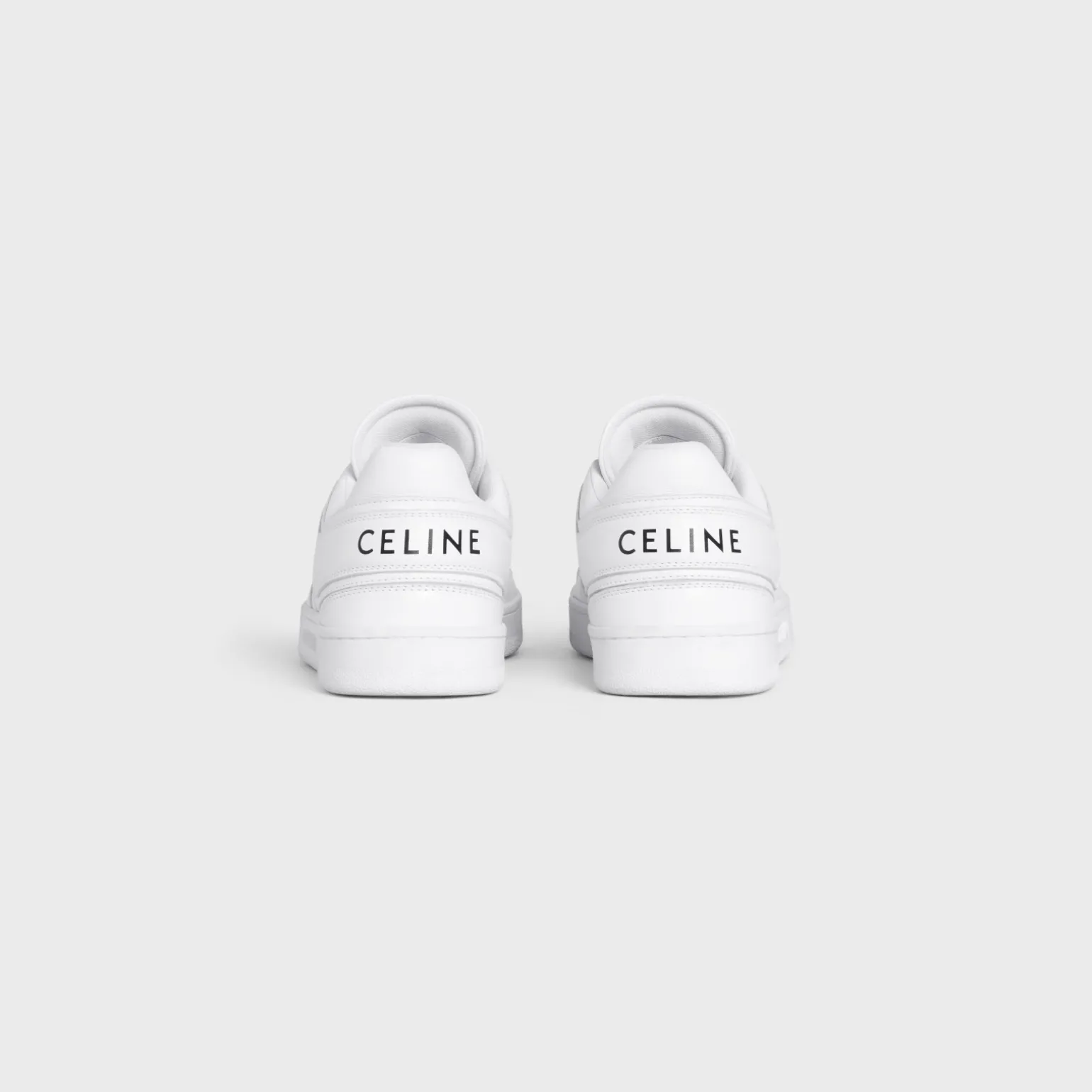 CELINE TRAINER LOW LACE-UP SNEAKER in CALFSKIN